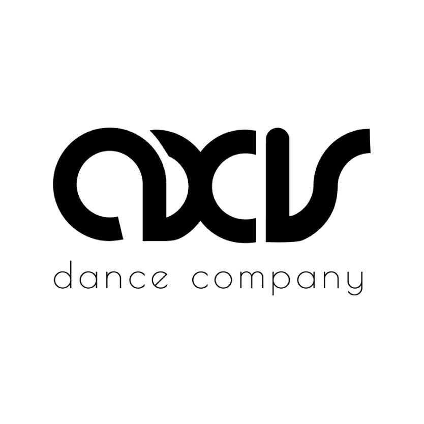AXIS Dance Company logo in black and white
